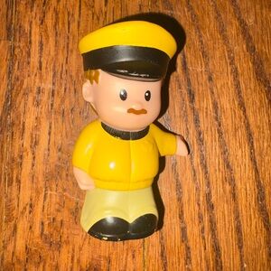 Taxi Driver Little People Figurine 2014 Mattel Toy Action Figure
